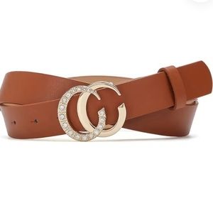 COPY - Women BUCKLE DOUBLE C-RING BELT